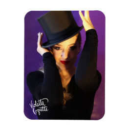 Violette Coquette "Top hat" / 2 Magnet