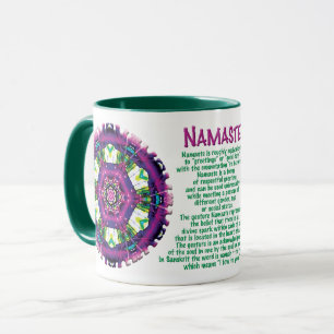 Violette Namaste Mugg