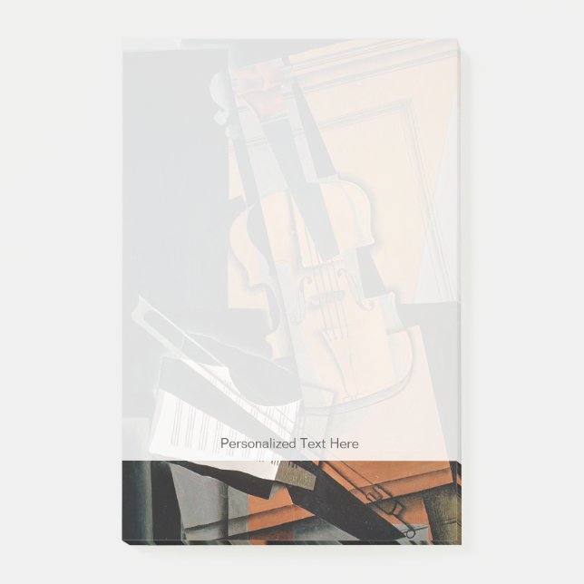 Violin, 1916 post-it block (Framsida)