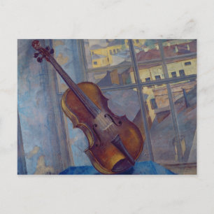 Violin, 1918 vykort