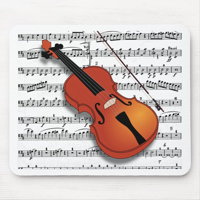 Violin Älskare_ Musmatta (Framsidan)