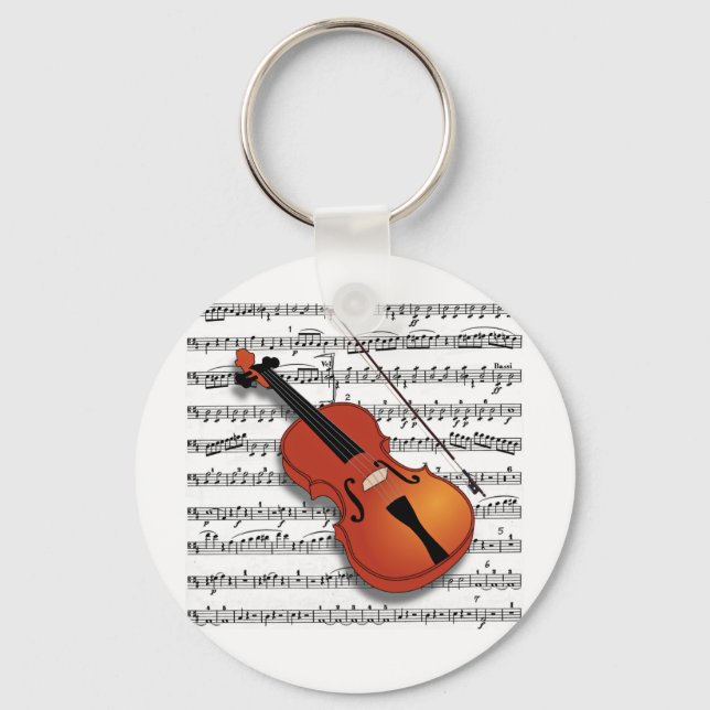 Violin Älskare_ Nyckelring (Framsida)