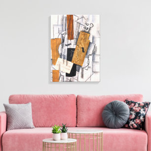 Violin and Lakan Music   Georges Braque   Canvastryck