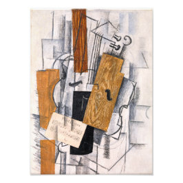 Violin and Lakan Music | Georges Braque | Fototryck