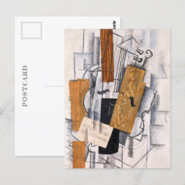 Violin and Lakan Music | Georges Braque | Vykort