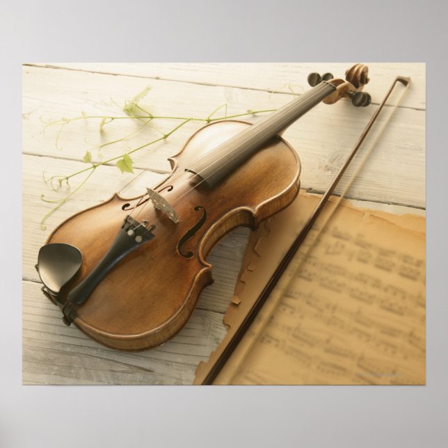 Violin and Lakan Music Poster (Framsidan)