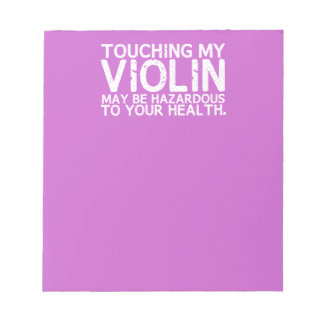Violin anteckningsblock
