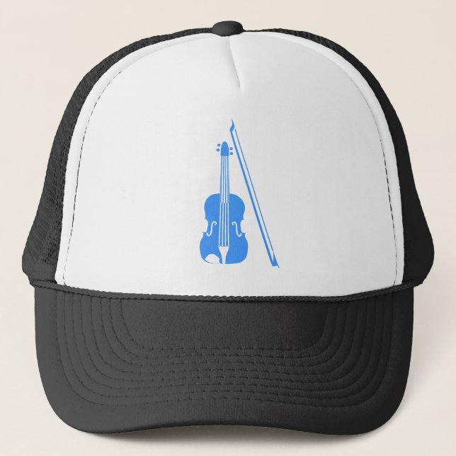 Violin - Baby blue Truckerkeps (Framsida)