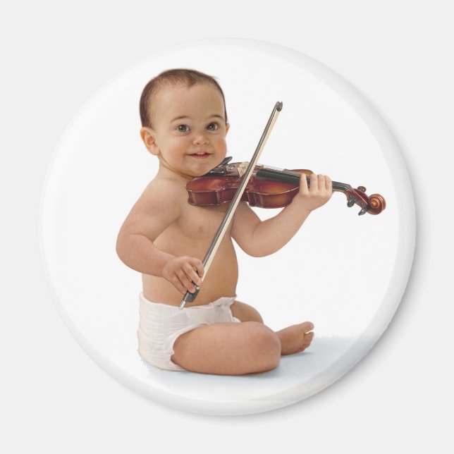 Violin Baby Magnet (Framsidan)