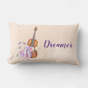 Violin, Ballet Shoes, Flowers and Butterflies Lumbarkudde