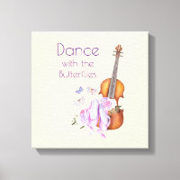 Violin & Ballet Shoes inspirationskans