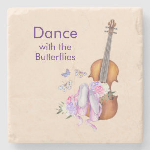 Violin & Ballet Shoes inspirationskans Stenunderlägg