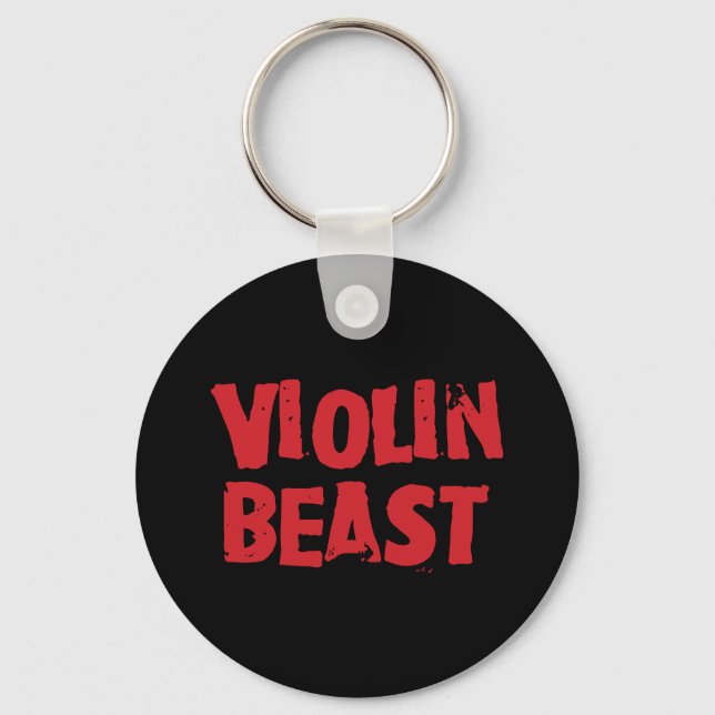 Violin Beast Keychain Nyckelring (Framsida)