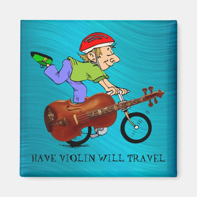 VIOLIN BIKE-MAGNET MAGNET (Framsidan)
