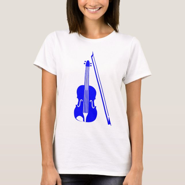 Violin - Blue T Shirt (Framsida)