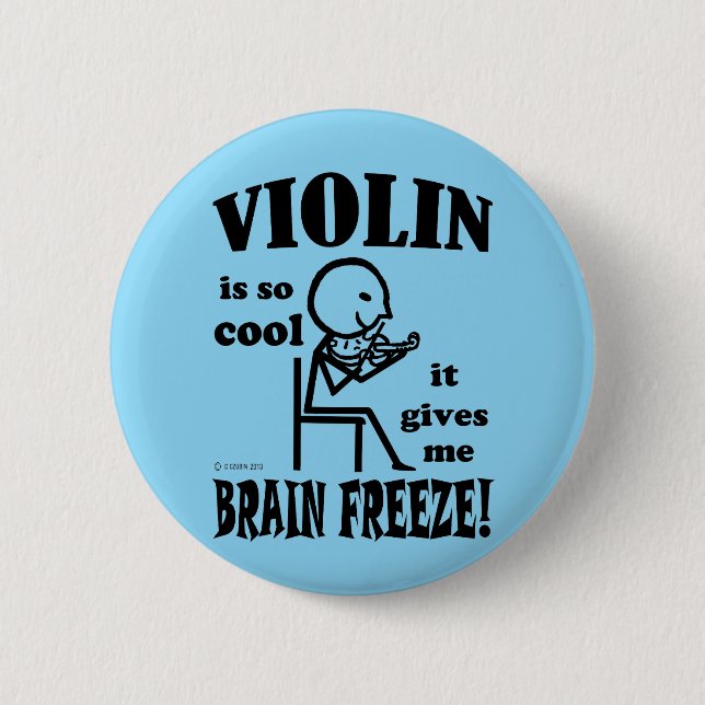 Violin, Brain Freeze Knapp (Framsida)