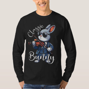 Violin Bunny Rabbit Violinist Fiddle Hare T Shirt