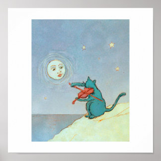Violin Cat Poster