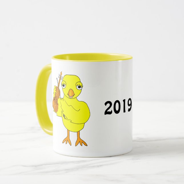 Violin Chick Mugg (Framsida vänster)