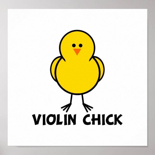 Violin Chick Poster (Framsidan)