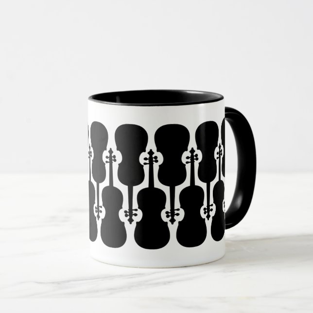 Violin Coffee Mugg (Framsida höger)