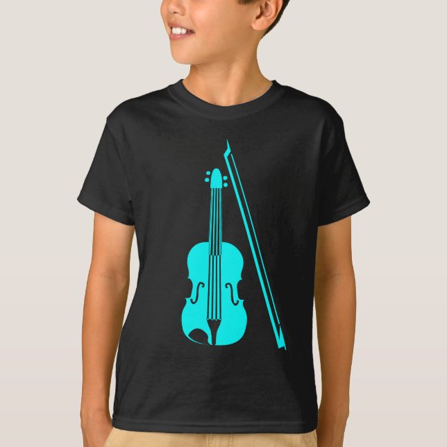 Violin - Cyan Tröja (Framsida)