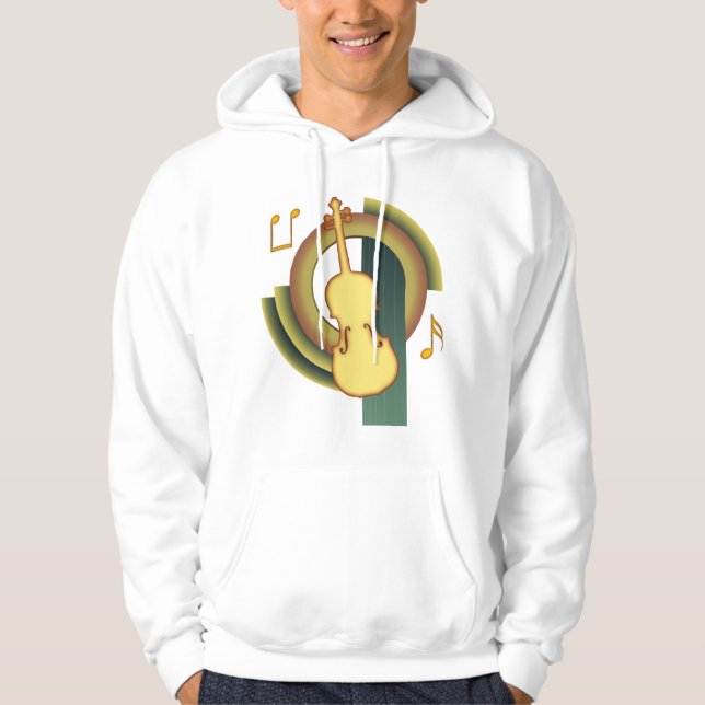 Violin Deco Sweatshirt (Framsida)