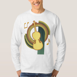 Violin Deco T Shirt