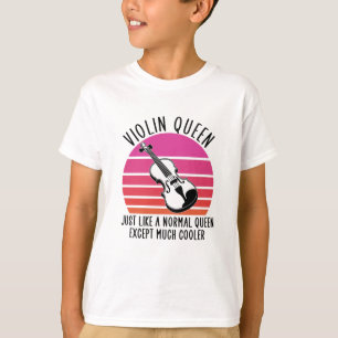 Violin drottning t shirt