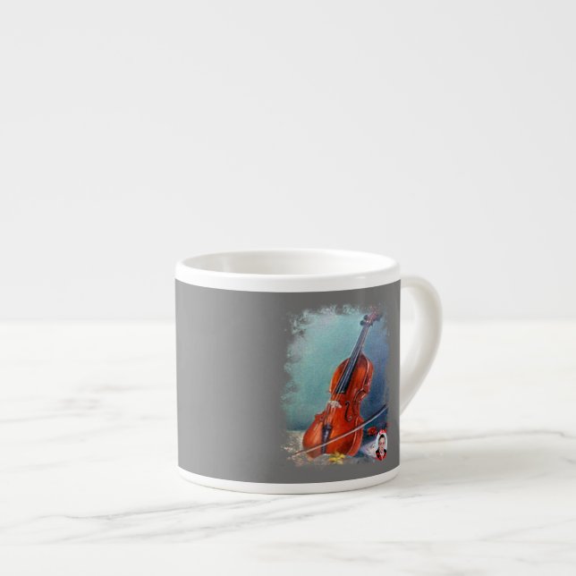 Violín Espressomugg (Framsida höger)