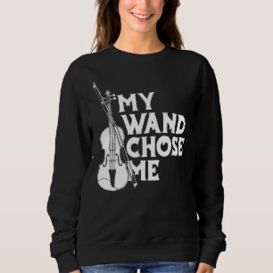 Violin Fiddle Spelman Violinist Mitt Trollspö vald T Shirt