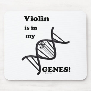 Violin finns i mina gener musmatta
