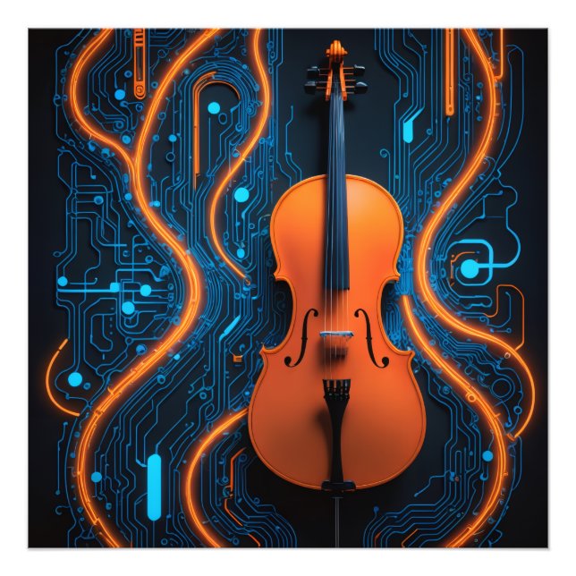 Violin Fototryck (Framsidan)