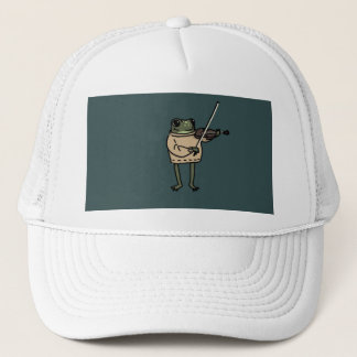 Violin Frog Hat Keps