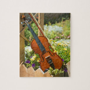 Violin Garden Pussel