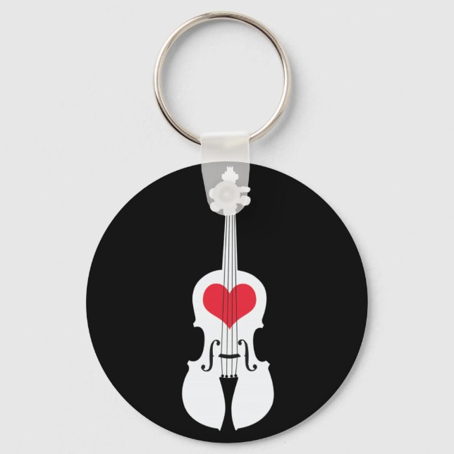 Violin Gift, Keychain Nyckelring (Framsida)