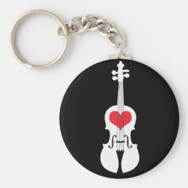 Violin Gift, Keychain Nyckelring