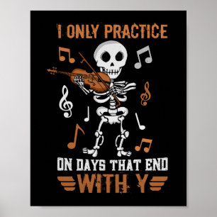 Violin Gift Kids Fiddle Player Women Violin Gift Poster