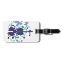 Violin Gift-Luggage-etikett