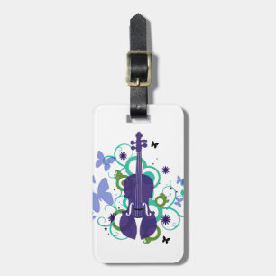 Violin Gift-Luggage-etikett Bagagebricka