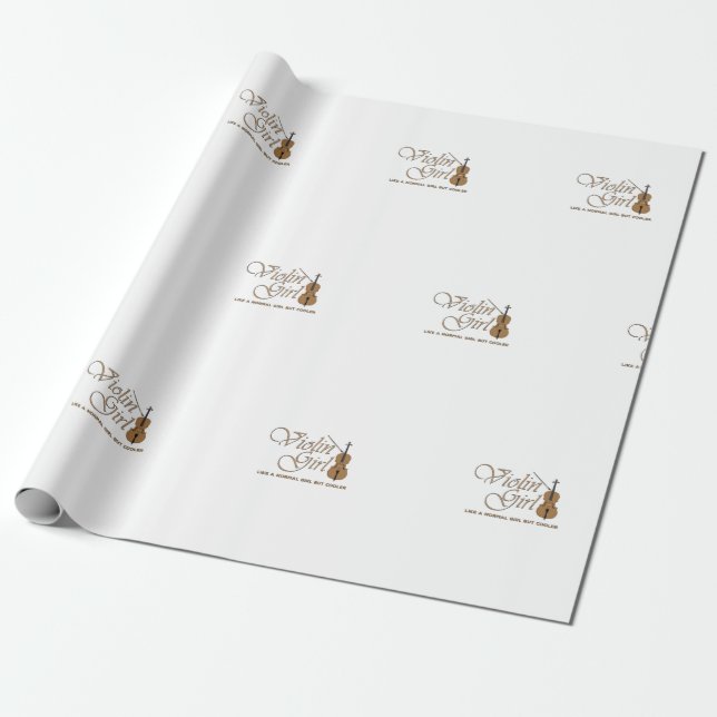 Violin Girl, som en vanlig flicka men kallare Presentpapper (Utrullad)