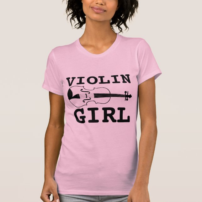 VIOLIN GIRL T-SHIRTS (Framsida)