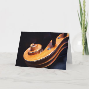 Violin Greeting Cards Kort