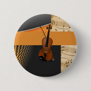 Violin i Abstrakt Knapp