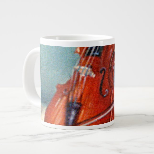 Violín Jumbo Mugg (Framsida vänster)