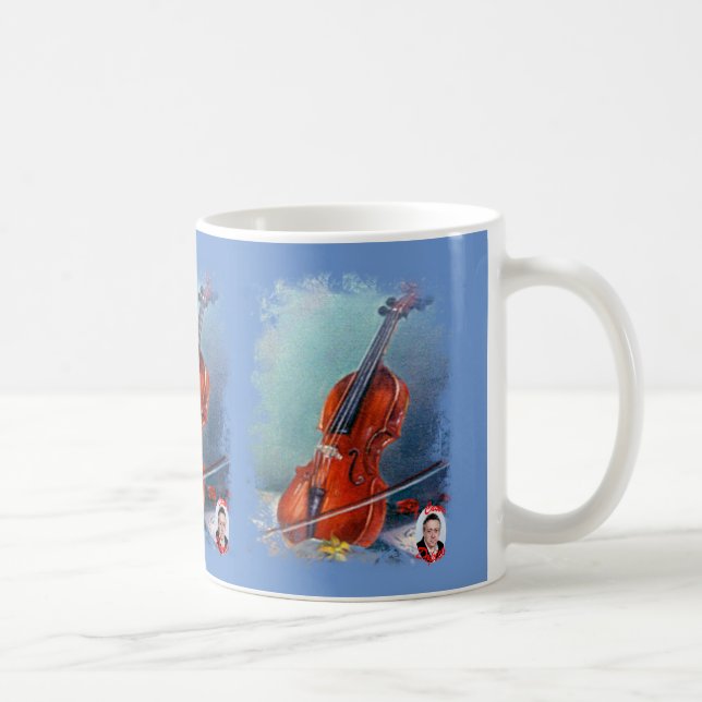 Violín Kaffemugg (Höger)