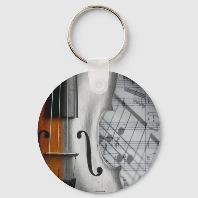 Violin Keychain Nyckelring (Framsida)