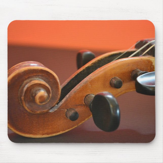 Violin klassisk strängstyrda musikinstrument musmatta (Framsidan)