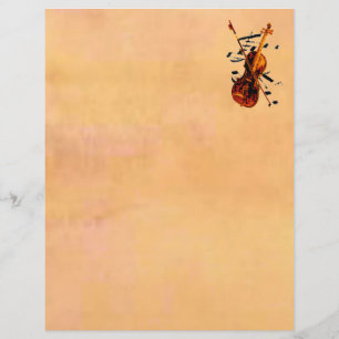Violin Letterhead