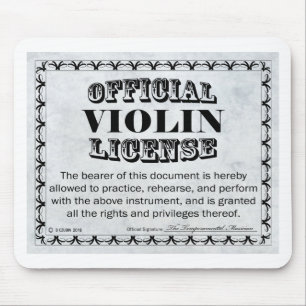Violin License Musmatta